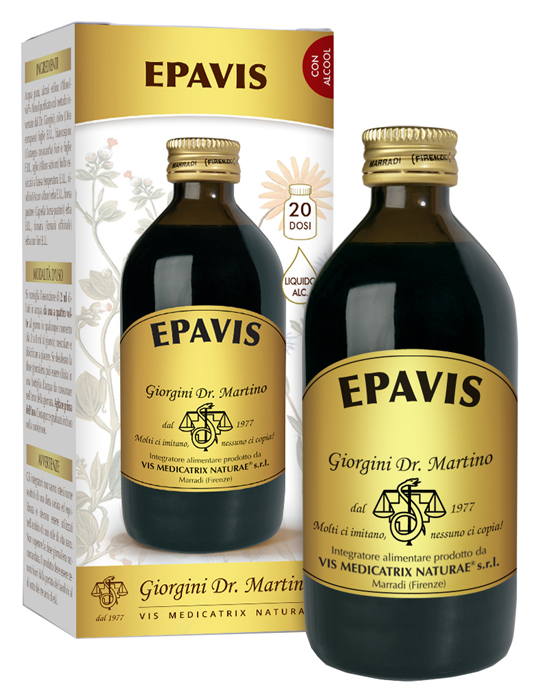 EPAVIS LIQUIDO ALCOLICO 200 ML - Farmacia De Pasquale