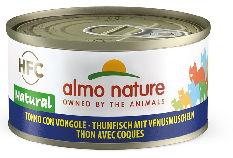 ALMO NATURE CAT TONNO VONGOLE 70 G - Farmacia De Pasquale