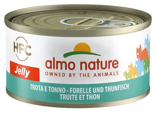 ALMO NATURE CAT TROTA TONNO 70 G - Farmacia De Pasquale