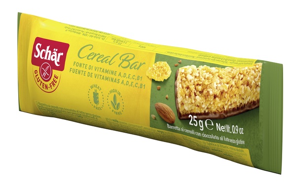 SCHAR CEREAL BAR BARRETTA AI CEREALI CON CIOCCOLATO AL LATTE 25 G - Farmacia De Pasquale