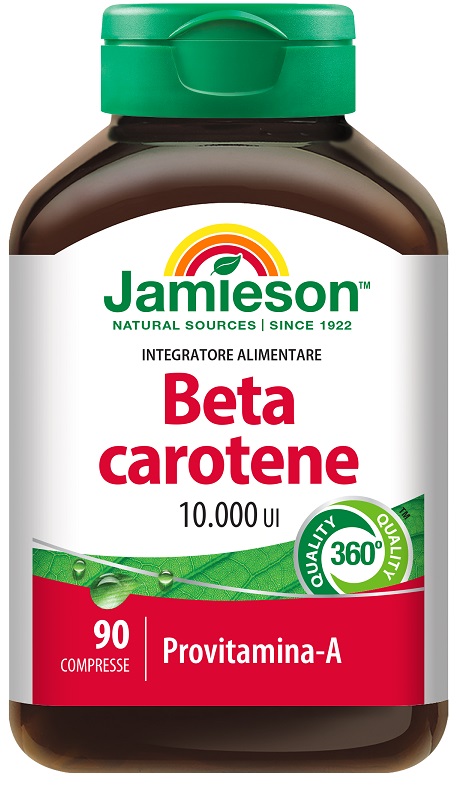 JAMIESON BETA CAROTENE 90 COMPRESSE - Farmacia De Pasquale