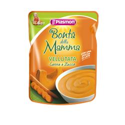 PLASMON POUCHES VELLUTATA DI CAROTE E ZUCCA 180 G - Farmacia De Pasquale