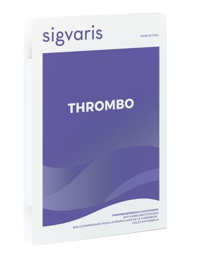 SIGVARIS THROMBO MONOCOLLANT LUNGO PUNTA APERTA BIANCO S - Farmacia De Pasquale
