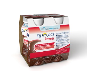 RESOURCE ENERGY CIOCCOLATO 4 BOTTIGLIE 200 ML - Farmacia De Pasquale