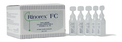 RINOREX FC SOLUZIONE SALINA IPERTONICA 7% 30 FIALE 5 ML - Farmacia De Pasquale