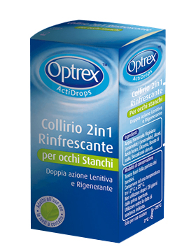 GOCCE OCULARI OPTREX ACTIDROPS 2IN1 RINFRESCANTE OCCHI STANCHI 1 PEZZO - Farmacia De Pasquale
