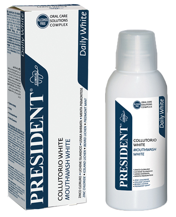 PRESIDENT WHITE COLLUTORIO 250 ML - Farmacia De Pasquale