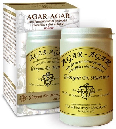 AGAR AGAR CON FERMENTI LATTICI CLOROFILLA 150 G - Farmacia De Pasquale