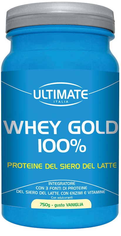ULTIMATE WHEY GOLD 100 % VANIGLIA 750 G - Farmacia De Pasquale