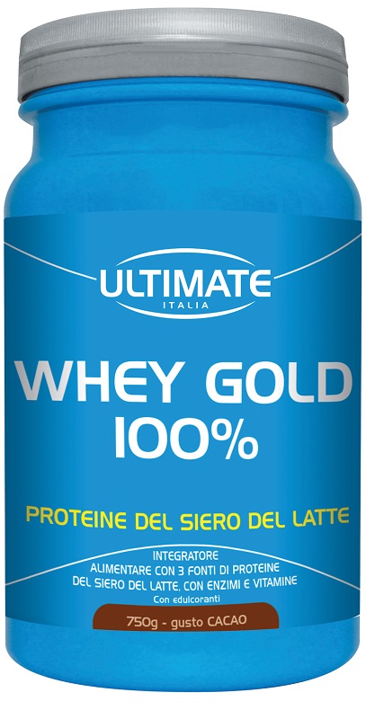 ULTIMATE WHEY GOLD 100 % CACAO 750 G - Farmacia De Pasquale