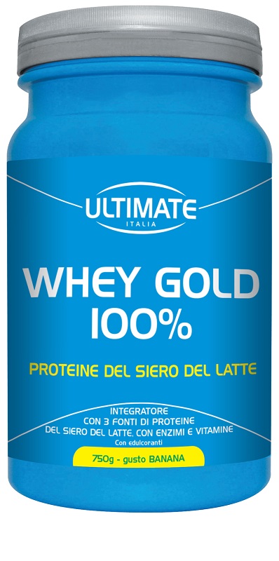ULTIMATE WHEY GOLD 100% BANANA 750 G - Farmacia De Pasquale