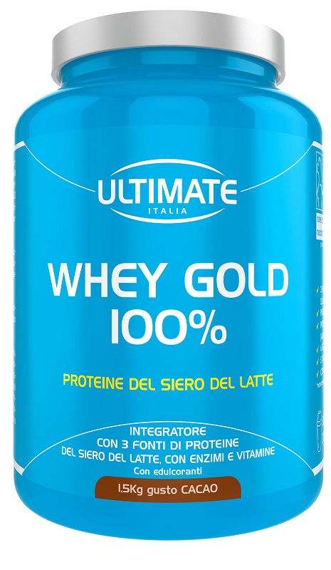 ULTIMATE WHEY GOLD 100 % CACAO 1,5 KG - Farmacia De Pasquale