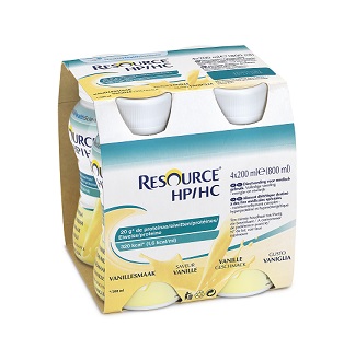 RESOURCE HP/HC VANIGLIA 4 BOTTIGLIE 200 ML - Farmacia De Pasquale