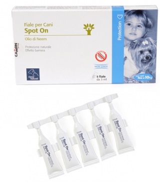 PROTECTION SPOTON CANE 0-10 KG 5 X 3 ML - Farmacia De Pasquale