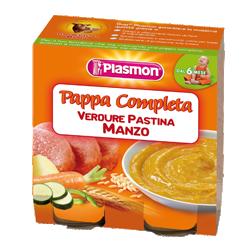 PLASMON OMOGENEIZZATO PAPPE MANZO VERDURA PASTINA 190 G X 2 PEZZI - Farmacia De Pasquale