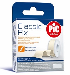 CEROTTO IN ROCCHETTO CLASSIC FIX WHITE 2,5X500 CM FUSTELLA - Farmacia De Pasquale