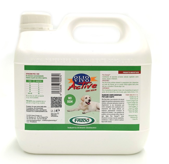OLIO VIVO ACTIVE 3 LITRI - Farmacia De Pasquale