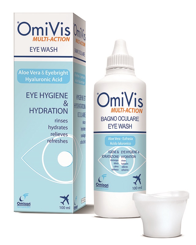 OMIVIS BAGNO OCULARE FLACONE 100 ML - Farmacia De Pasquale