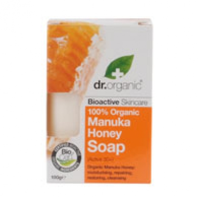 DR ORGANIC MANUKA HONEY MIELE DI MANUKA SOAP SAPONETTA 100 G - Farmacia De Pasquale