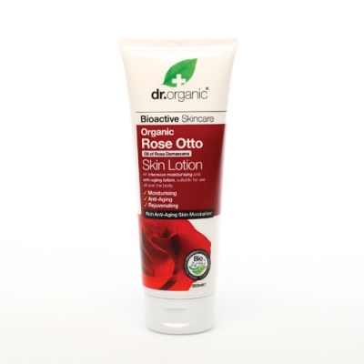 DR ORGANIC ROSE OTTO ROSA SKIN LOTION LOZIONE CORPO 200 ML - Farmacia De Pasquale