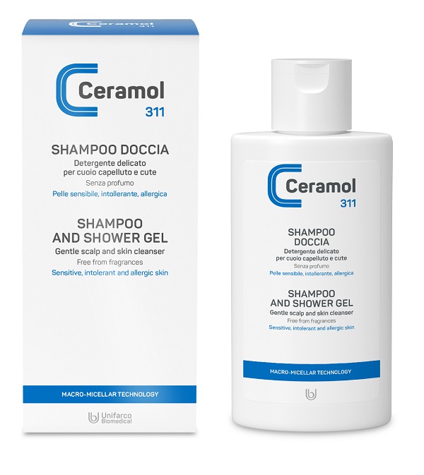 CERAMOL SHAMPOO DOCCIA 200 ML - Farmacia De Pasquale