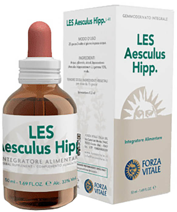 LES AESCULUS HIPPOCASTANUM GOCCE 50 ML - Farmacia De Pasquale