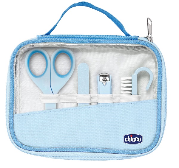 CHICCO SET UNGHIE BAMBINO AZZURRO-VERDE - Farmacia De Pasquale