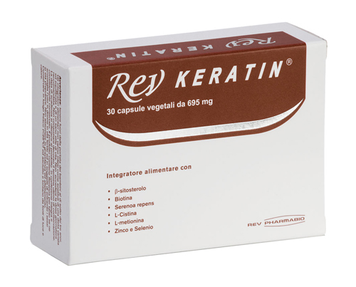 REV KERATIN 30 CAPSULE - Farmacia De Pasquale