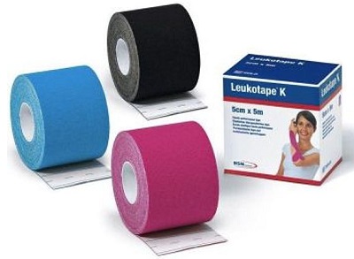BENDA ADESIVA LEUKOTAPE K PER TAPING FISIOTERAPICO LARGHEZZA 5 CM LUNGHEZZA 5 M COLORE NERO IN ROTOLO - Farmacia De Pasquale