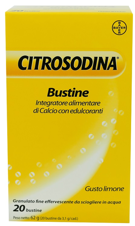 CITROSODINA 20 BUSTINE GRANULATO EFFERVESCENTE - Farmacia De Pasquale