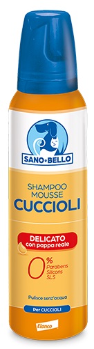 SANO E BELLO SHAMPOO MOUSSE CUCCIOLI PAPPA REALE NF 300 ML - Farmacia De Pasquale