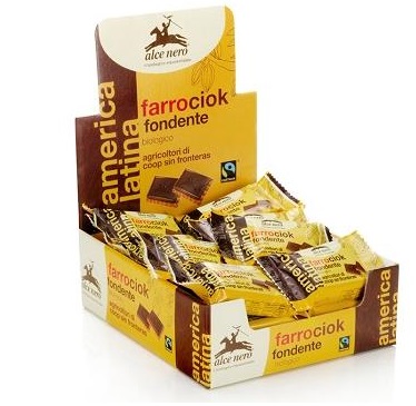 BISCOTTO DI FARRO E CIOCCOLATO FONDENTE BIO FAIRTRADE 28 G - Farmacia De Pasquale