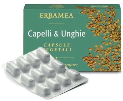 CAPELLI & UNGHIE 24 CAPSULE VEGETALI - Farmacia De Pasquale