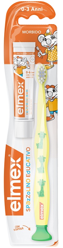 ELMEX SPAZZOLINO BIMBI EDUCATIVO NEW 0-3 ANNI - Farmacia De Pasquale