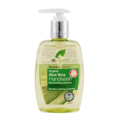 DR ORGANIC ALOE VERA HANDWASH SAPONE LIQUIDO MANI 250 ML - Farmacia De Pasquale