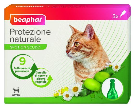 PROTEZIONE NAT SPOT ON GATTO 3 PIPETTE DA 1 ML - Farmacia De Pasquale