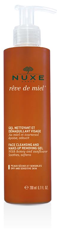 NUXE REVE DE MIEL GEL STRUCCANTE E DETERGENTE 200 ML - Farmacia De Pasquale
