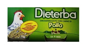 DIETERBA OMOGENEIZZATO POLLO 3 PEZZI 80 G - Farmacia De Pasquale