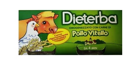 DIETERBA OMOGENEIZZATO VITELLO POLLO 3 PEZZI 80 G - Farmacia De Pasquale