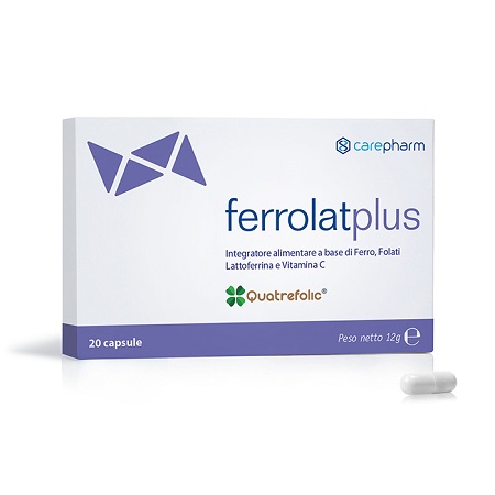 FERROLAT PLUS 20 CAPSULE - Farmacia De Pasquale