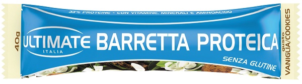 ULTIMATE BARRETTA PROTEICA VANIGLIA/COOKIE 40 G - Farmacia De Pasquale