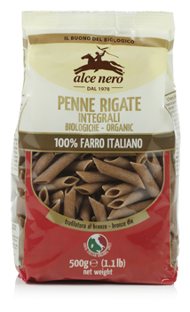 PENNE 100% FARRO INTEGRALE BIO 500 G - Farmacia De Pasquale