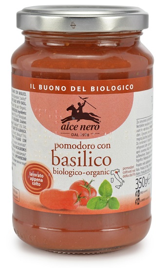 POMODORO CON BASILICO BIO 350 G - Farmacia De Pasquale