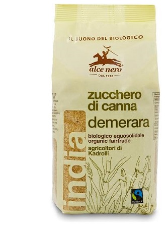 ZUCCHERO DI CANNA DEMERARA BIO INDIA FAIRTRADE 500 G - Farmacia De Pasquale