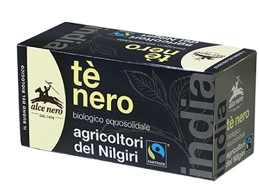 TE' 20 FILTRI NERO BIO FAIRTRADE - Farmacia De Pasquale