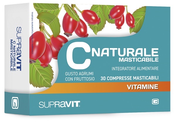 SUPRAVIT C NATURALE 30 COMPRESSE MASTICABILI - Farmacia De Pasquale