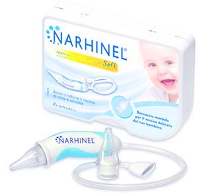 ASPIRATORE NASALE NARHINEL SOFT 1 PEZZO + 2 RICAMBI - Farmacia De Pasquale