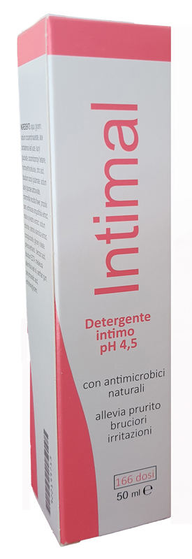 INTIMAL DETERGENTE INTIMO PH 4,5 50 ML - Farmacia De Pasquale