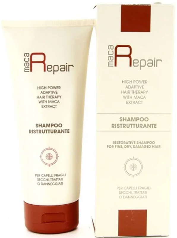 MACA REPAIR SHAMPOO RIDENSIFICANTE 200 ML - Farmacia De Pasquale