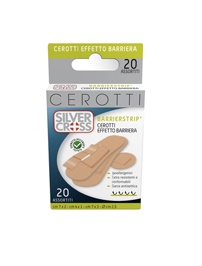 CEROTTO SILVER CROSS BARRIERSTRIP MEDIO 20 PEZZI - Farmacia De Pasquale